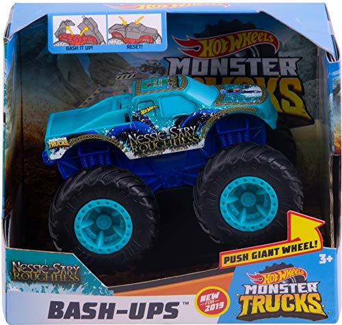 Hot Wheels Monster Trucks 1: 43 Bash-Ups Vehicle [Styles May Vary]
