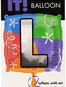 Anagram International Letter L Quad Package Balloon, 18", NA