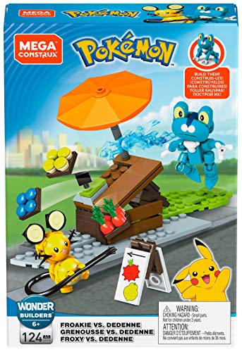 Mega Construx Pokemon Froakie Vs. Dedenne