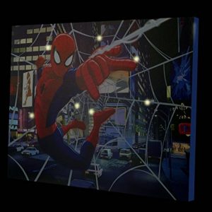 Marvel Spider-Man LED Canvas Wall Art