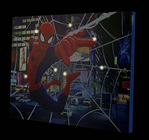 Marvel Spider-Man LED Canvas Wall Art