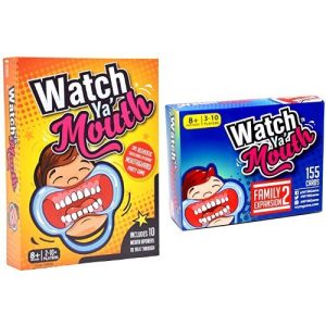 Watch Ya' Mouth Party Card Game, Family Bundle 2