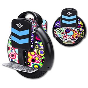 MightySkins Skin Compatible with TG-F3 Self Balancing one Wheel Electric Unicycle Scooter wrap Cover Sticker Circle Explosion