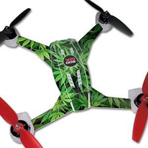 MightySkins Skin Compatible with Blade 200QX Quadcopter Drone wrap Cover Sticker Skins Weed