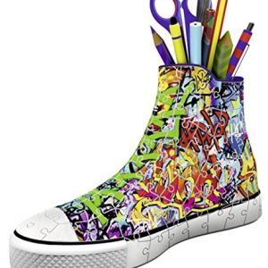 Ravensburger Sneaker Graffiti Style Jigsaw Puzzle (108 Piece), Multicolor