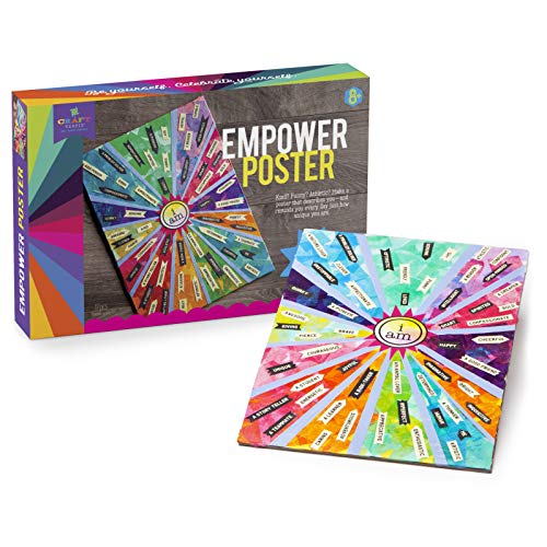 Craft-tastic – Empower Poster – Craft Kit – Design a One-of-a-Kind Inspirational Poster