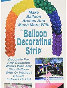 Ladybug 51711 Strip Balloon Decorating Accessory, 50', Clear