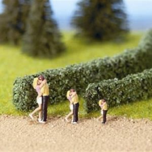 Noch 21512 Hedge Light Grn 15X8Mm 2/ H0,Tt,N Scale Model Kit