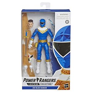 Power Rangers Lightning Collection 6-Inch Zeo Blue Ranger Collectible Action Figure Toy with Accessories
