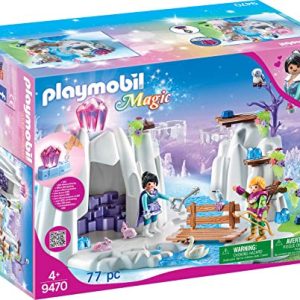 PLAYMOBIL 9470 Spielzeug - Suche nach dem Liebeskristall Unisex-Kinder & 9471 Spielzeug-Kristalltor zur Winterwelt, Unisex-Kinder