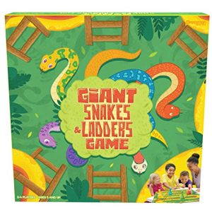 Pressman Toys Giant Snakes & Ladders Game (4 Player)