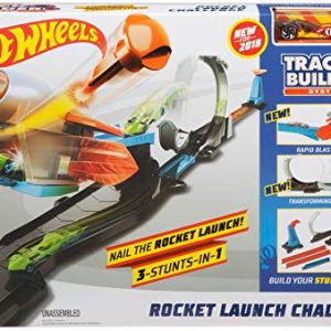 Hot Wheels Track Builder Rocket Launch Challenge Playset