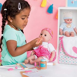 Adora Doctor Kit for Kids Pretend Play Dr. ADORAble 13-Piece Set Comes with Doctor Bag, Stethoscope, Thermometer and more