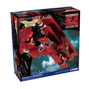Corgi Diecast Fokker DR1 Dreidecker Manfred von Richthofen Special Edition 1:48 WWI Military Display Model AA38308