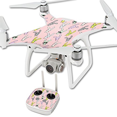 MightySkins Skin Compatible with DJI Phantom 4 Quadcopter Drone wrap Cover Sticker Skins Bunny Bunches