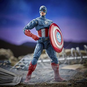 Avengers Marvel Legends Series Endgame 6" Collectible Action Figure Captain America Collection, Includes 1 Accessory