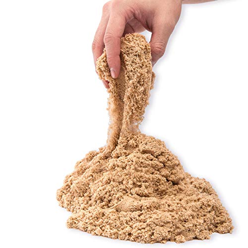 Kinetic Sand Beach Sand Kingdom Playset with 3lbs of Beach Sand, for Ages 3 and Up