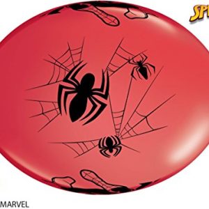 Party Banner Balloons 10 Count Marvel's Spider-Man QuickLink Banner Balloons, 12-Inch