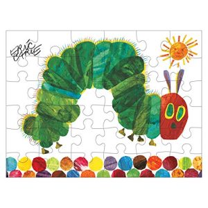 Mudpuppy The Very Hungry Caterpillar to Go Puzzle, 36 Pieces, Ages 3+, Beloved Eric Carle Artwork, Made with Safe, Non-Toxic Materials