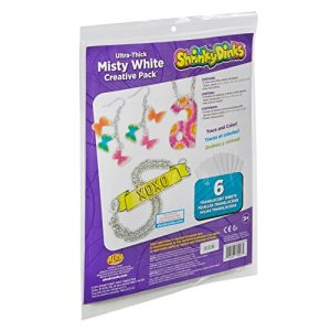 Shrinky Dinks Misty White 6 Sheet Creative Pack