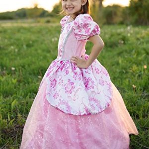 Great Pretenders Royal Pretty Pink Princess Gown Size 4-7 Dress Up Play