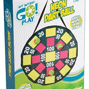 Toysmith Get Outside GO! Neon Dart Ball Set, Packaging may vary