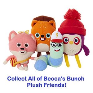 Becca's Bunch Plush Toy Pedro Soft & Cuddly Mini Plush Doll, Stands 8" Tall, Pedro is Wearing His Hat with Lightning Bolt - Plush with Stitched Detailing, for Ages 12M+