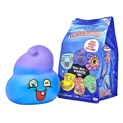 Squishy Jumbo Toy, Wacky Squish-Dee-Lish Squishies - Slow Rising Poop, Soft Kids Squishy Toys