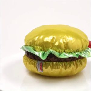 GUND Sparkle Snacks Jumbo Burger Plush, 6"