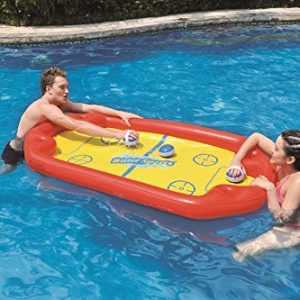 Jilong Inflatable Air Hockey Pool Toy, 71" x 39" x 5.5"
