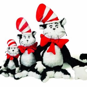 Manhattan Toy Dr. Seuss The Cat in the Hat Soft Plush Toy, 14"
