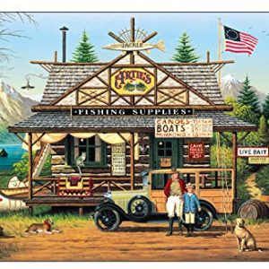 Buffalo Games - Charles Wysocki - Proud Lil' Angler - 1000 Piece Jigsaw Puzzle