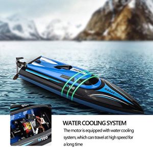 FidgetGear Skytech H100 2.4G 30 Km/H RC Boat High Speed Brushless Motor Wireless Remote SkyTech H106