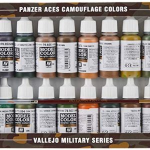 Vallejo Panzer Aces Paint Set