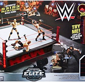 WWE Elite Collection Raw Main Event Ring Playset