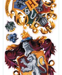 RoomMates Harry Potter Crest Peel and Stick Giant Wall Decal