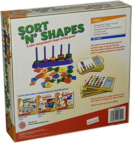 Small World Toys Sort 'N' Shape