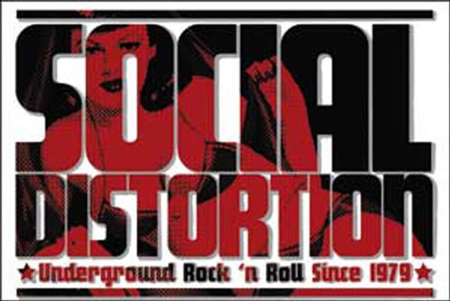 Licenses Products Social Distortion Logo Magnet
