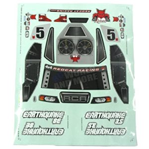 Redcat Racing Earrthquake Body, Blue/Black