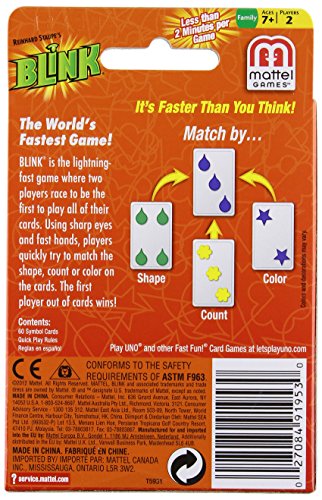 Mattel Games Blink – The World’s Fastest Game!