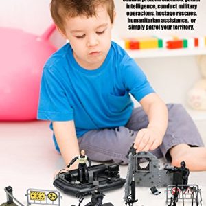 Click N’ Play Military Police Elite SWAT Patrol Team 32 Piece Play Set with Accessories