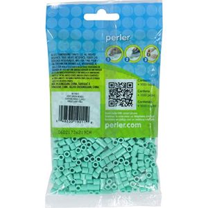 Perler Beads Fuse Beads for Crafts, 1000pcs, Light Green