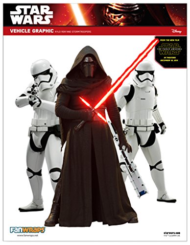 FanWraps The Force Awakens Kylo Ren & Stormtroopers Mini Decal