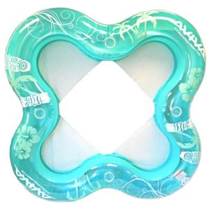 RAVE Sports Lucky Lounge Float, Blue/Clear/White