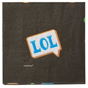 American Greetings LOL Emojis Party Supplies, Paper Lunch Napkins (16-Count)