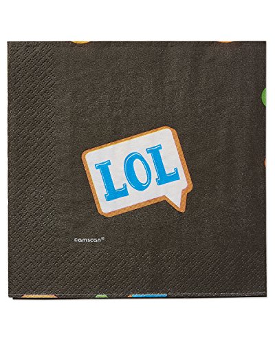 American Greetings LOL Emojis Party Supplies, Paper Lunch Napkins (16-Count)