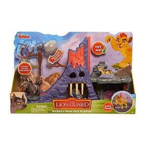 Just Play Disney Junior The Lion Guard Hyena's Hideout Playset (with Janja Figure)