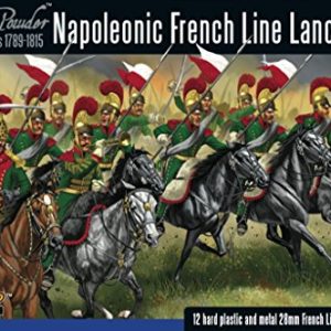 Black Powder Napoleonic French Line Lancers 1:56 Military Wargaming Plastic Model Kit