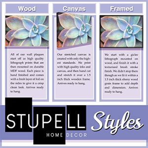 Stupell Industries Flower Plants Woman Figure Model Modern Painting Wall Plaque, 10 x 15, Multi-Color
