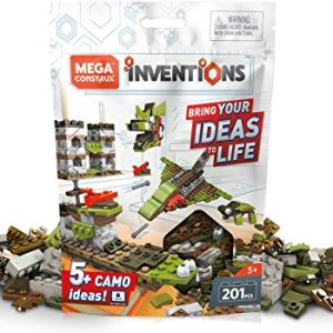 Mega Construx Inventions Camo Brick Building Set